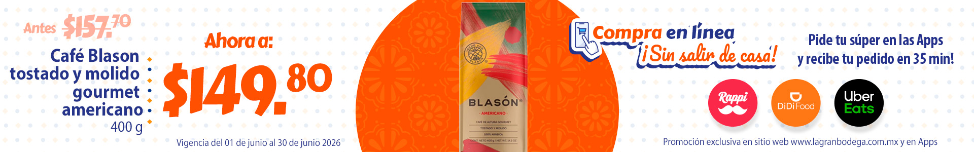 CAFÉ BLASON AMERICANO 400